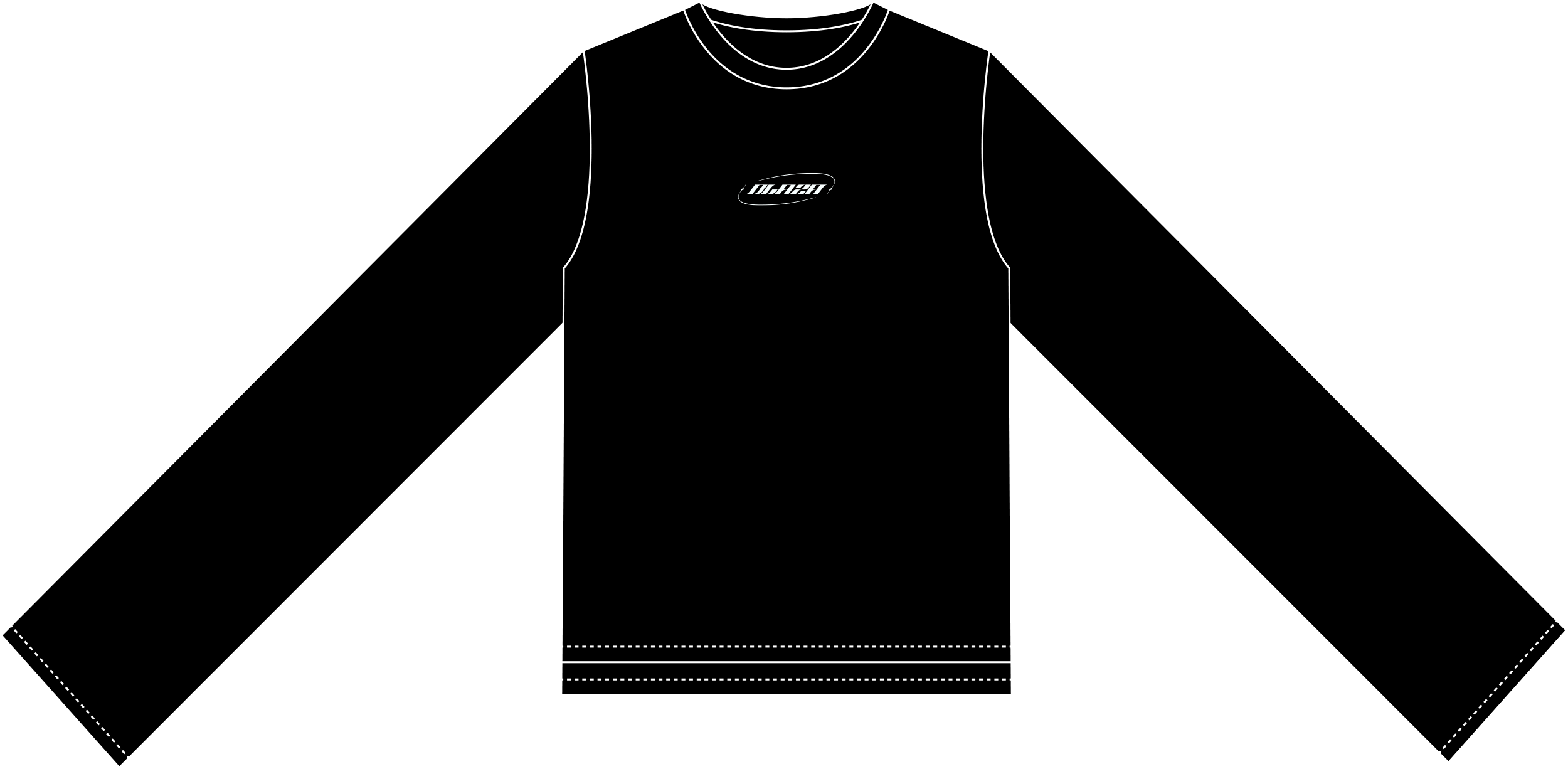 Blaza Studio T-Shirt Loongsleeve Black
